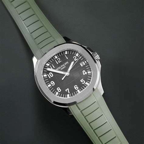 camo green patek philippe strap for sale|Patek Philippe buckle replacement.